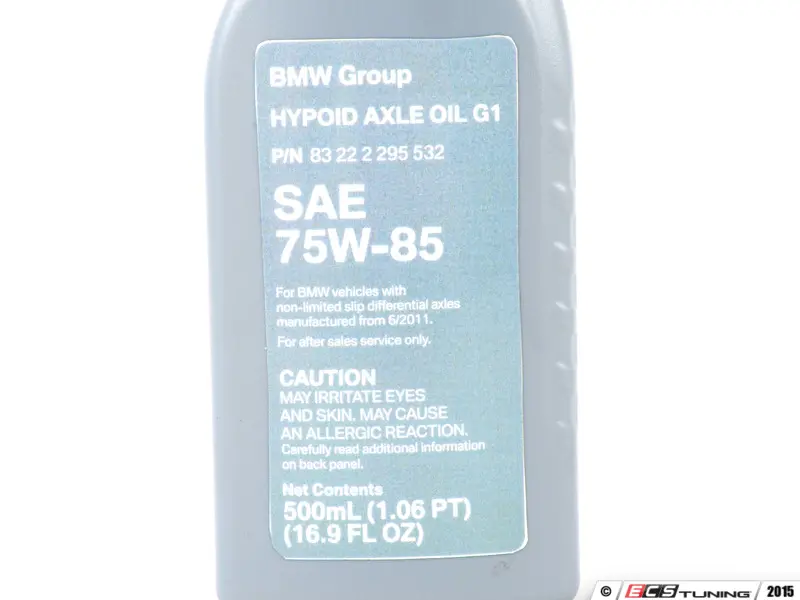 Original BMW 83222295532 Hypoid Axle Oil G1 0,5L 1er 2er 3er ... SUPER PREIS 