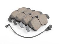 ES#2569618 - 8K0698151H - Front Euro Ceramic Brake Pad Set (EUR1322) - Restore stopping power with new ceramic pads - Akebono - Audi