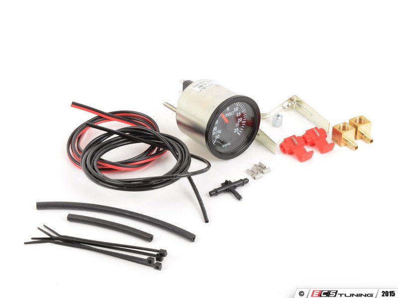 VDO VD0BGKT VDO 52mm Boost Gauge 30 InHg/25 PSI (NO LONGER