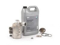 ES#2804283 - 11517586925KT6 - Performance Water Pump And Thermostat Kit - Includes a 74c race thermostat - Featuring a Genuine BMW pump - Assembled By ECS - BMW