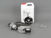 ES#2718054 - 022121011 - Water Pump Replacement Kit - Refresh your accessory belt system during your water pump replacement - Assembled By ECS - Audi Volkswagen