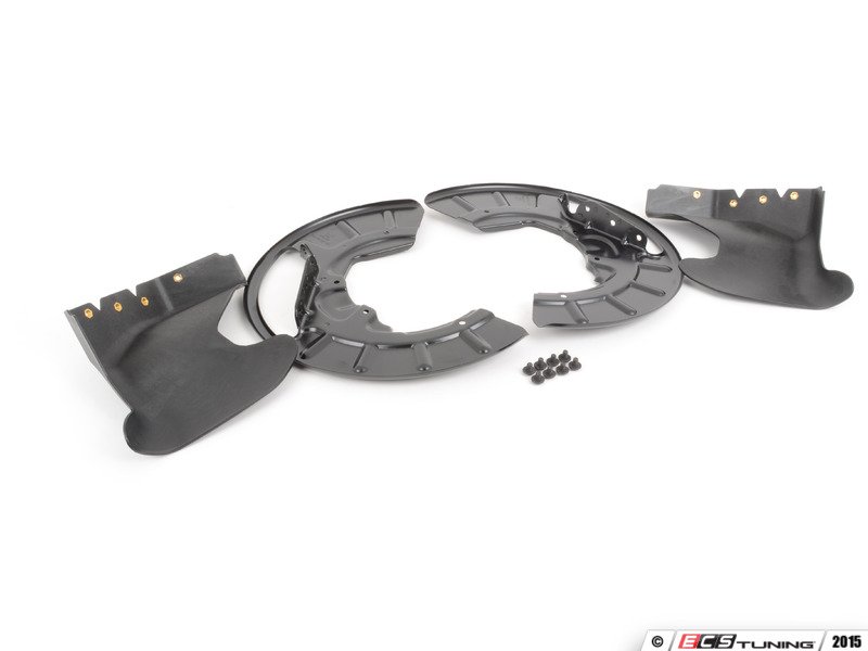 Genuine Volkswagen Audi 014325ecs01KT Front Dust Shield Kit (014