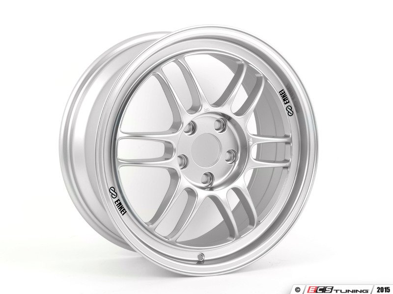 17x7.5 Enkei RPF1 5x112 48mm Offset 73mm Bore Silver Wheel main image 0
