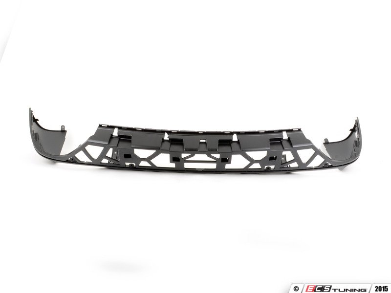 Genuine Porsche 958505521009B9 Rear valance Frame Satin Black