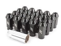ES#2862782 - MMLG-15-LOCKBK - Mishimoto Aluminum Locking Lug Nuts - Black - M12x1.5, for ideal fit, and a great look - Mishimoto - BMW MINI