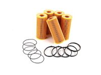ES#514210 - 06E115562A - Oil Filter Kit - Pack Of 5 - Stock up for future maintenance and save! - Genuine Volkswagen Audi - Audi