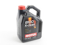 ES#2952151 - 3374650233 - 8100 X-Clean C3 Engine Oil (5w-30) - 5-Liter - 100% synthetic engine oil specially designed around the demands of direct injection engines - Motul - Audi BMW Volkswagen