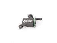 ES#2931590 - 006235ECS01 - Valve Cover PCV Adapter Plate - Add a catch can to your stock valve cover with this billet breather adapter - ECS - Audi