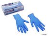 ES#8546 - mg1104 - Shamrock Glove - X-Large - Box of 100 blue nitrile, low powdered with textured fingers - Shamrock - Audi BMW Volkswagen Mercedes Benz MINI Porsche
