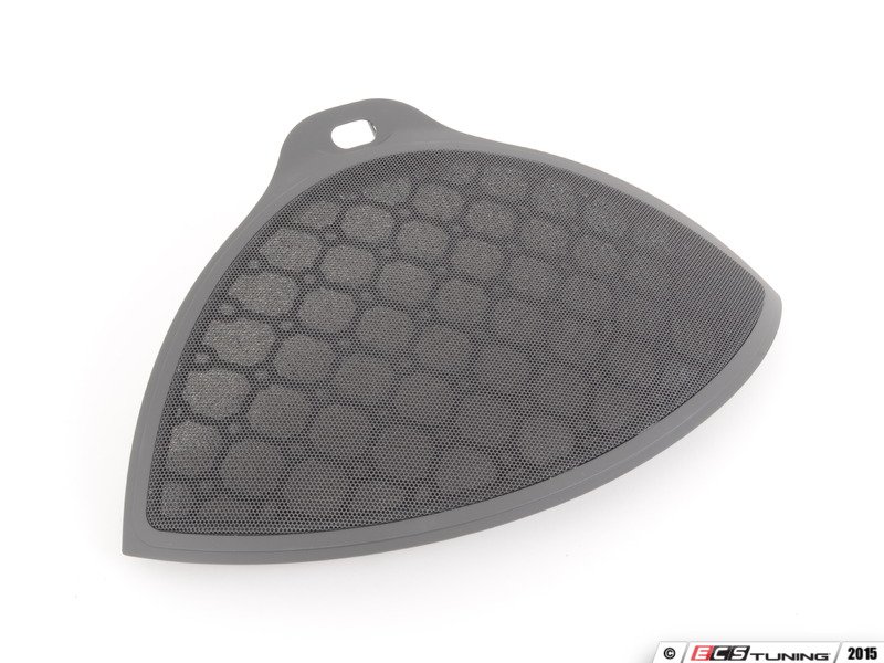 Genuine BMW 51457009261 E63 Basalt Gray Dashboard Speaker Cover (51