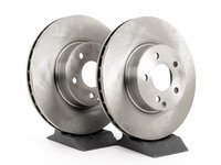 ES#2649939 - 2114210912KT1 - Front Brake Rotors - Pair - Does not include new rotor securing screws - Balo - Mercedes Benz