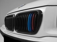 ES#2826966 - BM01-3602///-BK - Blackout Grille Set - Gloss Black Tri-Color - Add style and individuality to your BMW in minutes! - ECS - BMW