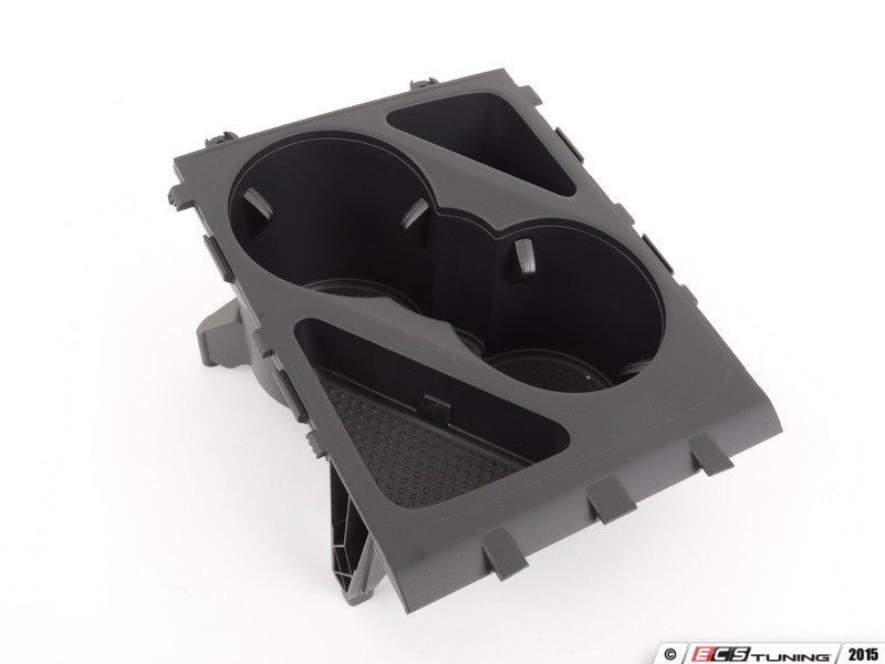 Genuine Volkswagen Audi 3C0862531D1QB Cup Holder Insert Black
