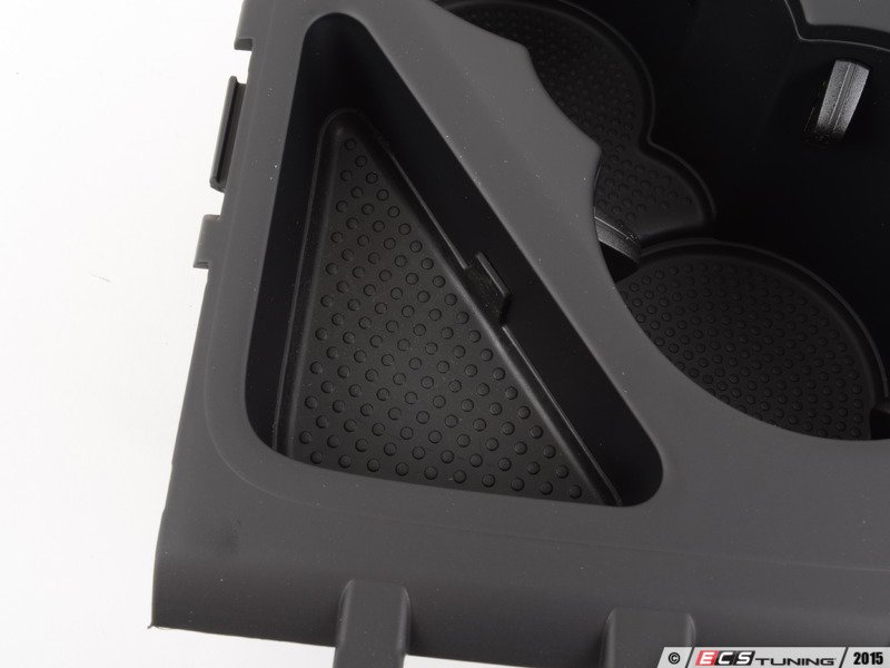 Genuine Volkswagen Audi 3C0862531D1QB Cup Holder Insert Black