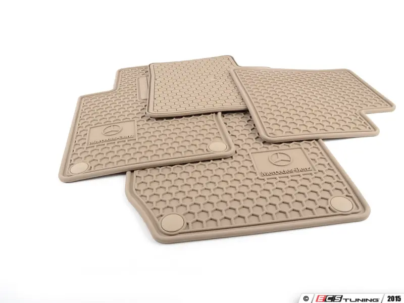 Genuine Mercedes Benz Q6680687 All Season Floor Mats Set Of Four