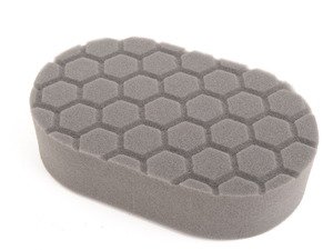 ES#2619088 - BUFX203 - Black Hex Logic Finishing hand Pad - The best pad to use with glazes or creme waxes for a brilliant finish. 3"x6"x1" - Chemical Guys - Audi BMW Volkswagen Mercedes Benz MINI Porsche