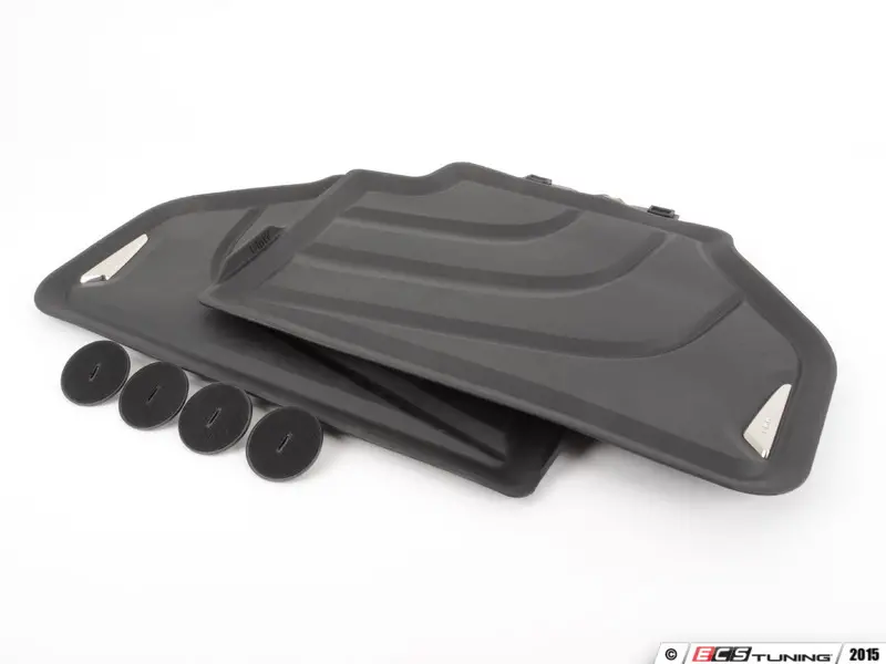 Genuine Bmw 51472458443 Rear All Weather Rubber Floor Mats