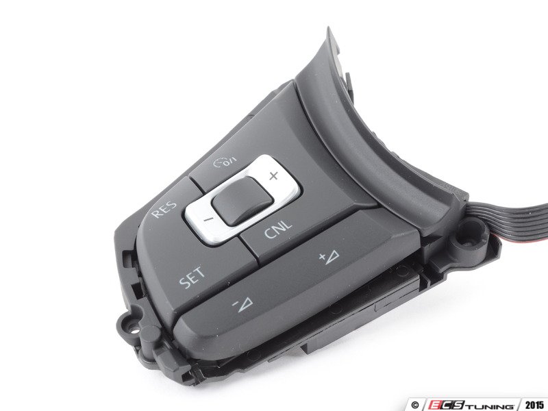 Genuine Volkswagen Audi 5G0959442QICX Multifunction Steering Wheel Button Set (5G0 959 442 Q