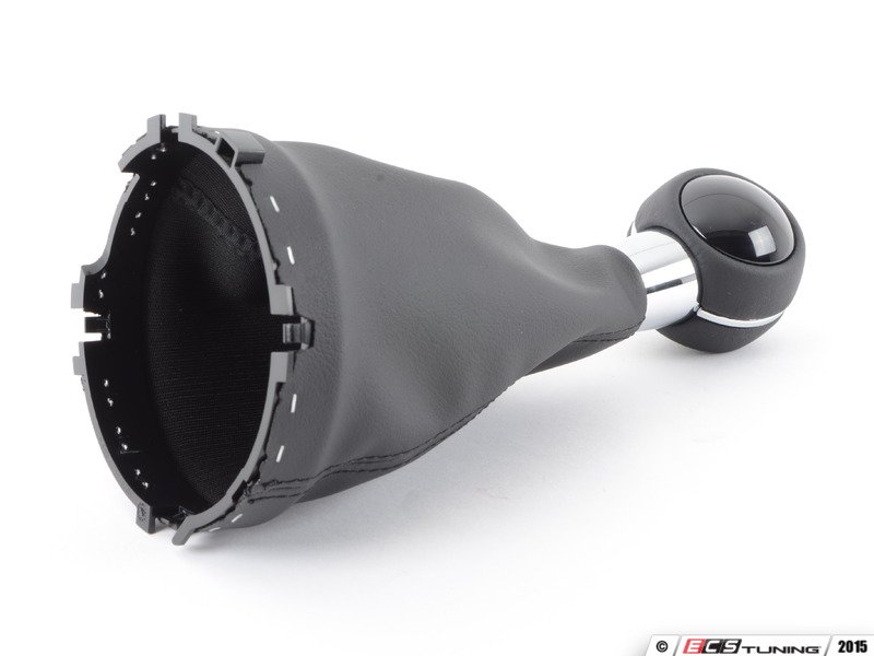 Genuine MINI 25117641999 Gear Shift Knob 6 Speed Leather / Gloss