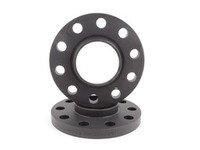 ES#2730966 - 3075725SW - DR Series Wheel Spacers Black - 15mm (1 Pair) - Most applications will also need a 45mm wheel bolts, not included in this wheel spacer pair - H&R - BMW MINI