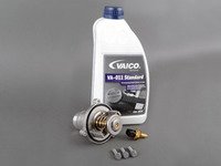 ES#2966600 - 11537586885KT - Thermostat Replacement kit - 90C - Low-temp thermostat reduces stresses on engine components and improves performance - Assembled By ECS - BMW
