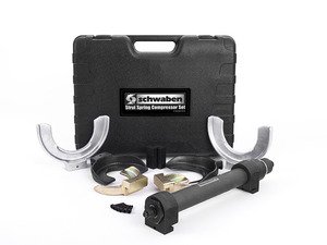 ES#2918793 - 013845sch01A - Schwaben Strut Spring Compressor Set - Professional high quality multi adaptor set fits most cars. - Schwaben - Audi BMW Volkswagen Mercedes Benz MINI Porsche