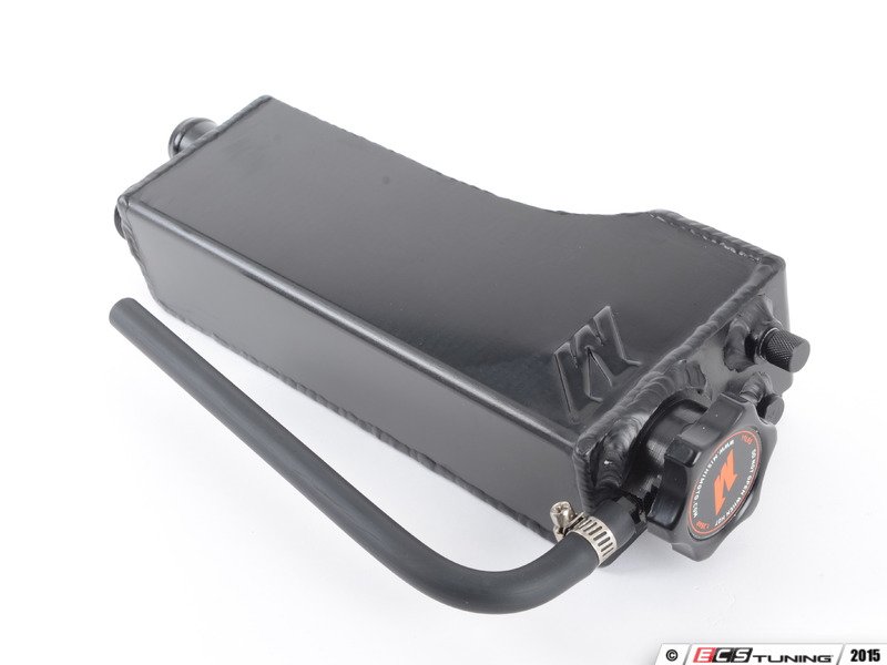 Mishimoto MMRTE3692EBK Black Aluminum Coolant Expansion Tank