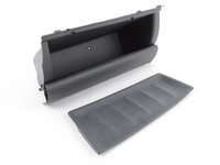 ES#2992397 - 51161186416KT - Passenger Side Euro MINI Storage Partition / Parcel Shelf Full Kit - Right - Get the Euro look and extra space for your items, includes rubber shelf insert - Genuine European Mini - MINI