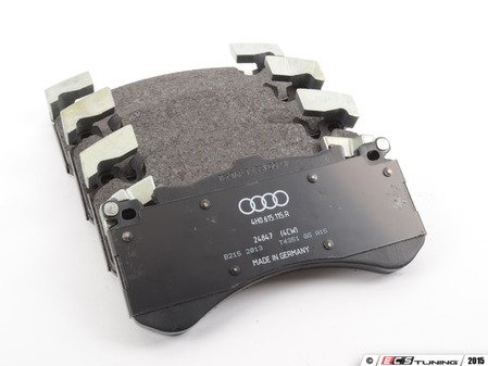 Genuine Volkswagen Audi - 4H0698151Q - Front Brake Pad Set (4H0 698 151 Q)