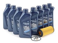 ES#2996523 - E7035DOILAMKT - Genuine BMW Oil Change Kit / Inspection I Kit - Everything you need for a comprehensive oil service, including Genuine BMW oil, HENGST filter with new drain plug - Assembled By ECS - BMW