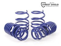 ES#2996718 - 50343KT - H&R Sport Springs WITH ECS Street Shield - Upgrade looks and handling with sport springs while adding protection with the ECS Tuning Aluminum Street Shield - Assembled By ECS - Audi