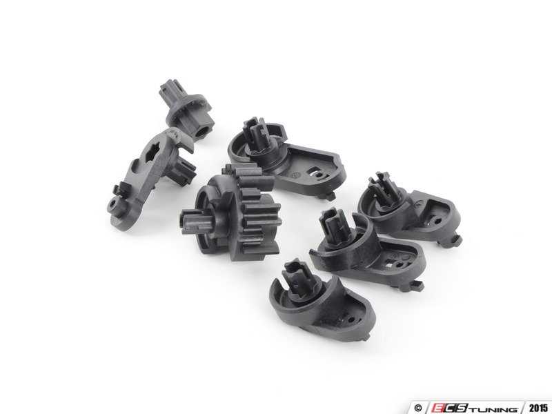 Genuine Volkswagen Audi 1K0898002B Air duct door lever repair set (1K0 898 002 B)