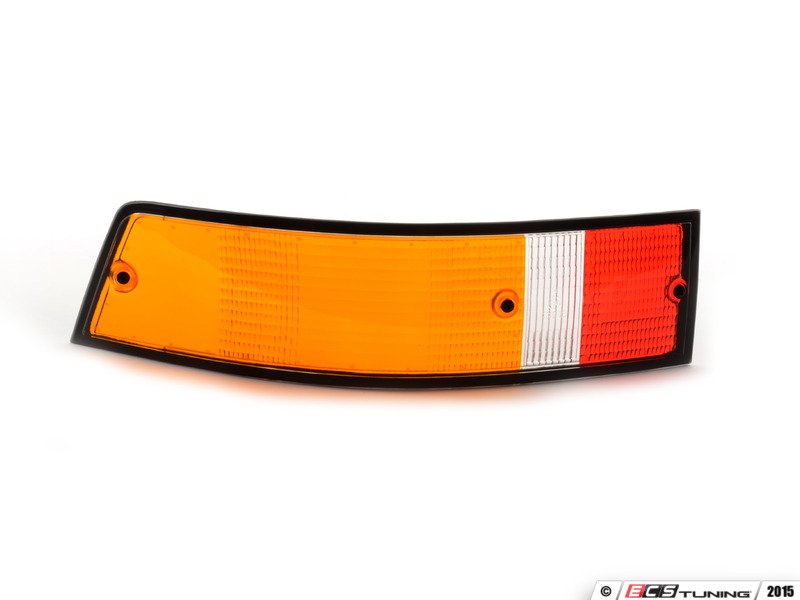 Genuine Porsche - 91163194900 - European Tail Light Lens With Black Rim