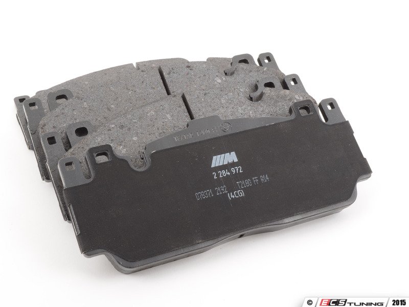 Genuine BMW - 34112284970 - Carbon Ceramic Front Brake Pad Set (34-11-2
