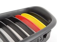 ES#2973062 - 007969ECS01A - Blackout Grille Set - German Flag - Add style and individuality to your BMW in minutes! - ECS - BMW