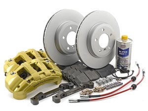 ES#2999149 - 341136465KT - ECS 6-Piston Front Big Brake Kit (325x25) - Give your BMW incredible stopping power - featuring 1-piece coated rotors. - Assembled By ECS - BMW