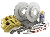 ES#2999152 - 341136467KT - ECS 6-Piston Front Big Brake Kit (325x25) - Give your BMW incredible stopping power - featuring 1-piece slotted ECS GEOMET coated rotors. - Assembled By ECS - BMW
