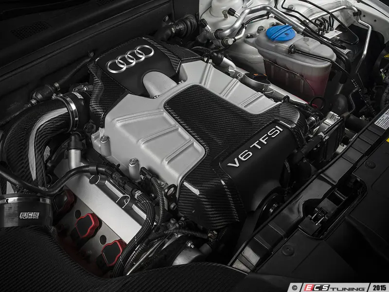 audi a6 engine cover