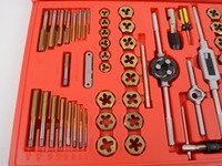 ES#2938373 - ATD276 - 76PC Metric Tap And Die Set - Made from Titanium coated alloy steel for durability and precision threading. You can do it all with complete kit. - ATD Tools - Audi BMW Volkswagen Mercedes Benz MINI Porsche