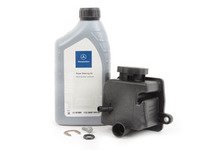 ES#2917954 - 0004661880KT6 - Power Steering Reservoir Seal Kit - Level 3 - Includes Reservoir, Seal, Lock Clip, Fluid, And Hardware - Assembled By ECS - Mercedes Benz