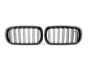 ES#2954006 - 51712354497KT - Genuine BMW F85 X5M M Performance Gloss Black Grilles - A must have for every ///M owner - Genuine BMW M Performance - BMW