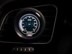 ES#3010016 - 216EVOWGBO.PSI - EVO Series Digital Boost Gauge - 30 InHg/35 PSI - 52mm Digital boost gauge with dimmable green or white back lighting - Prosport Performance - Audi BMW Volkswagen MINI