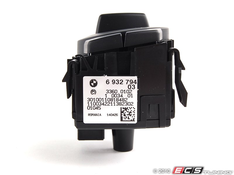 Genuine European BMW 61316932794 European Headlight Switch Black