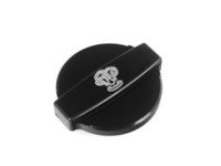 ES#2984697 - J018-BLK - Expansion Tank Cap - Black Anodized - Billet aluminum coolant cap cover to dress up your blue or black plastic cap - JCAPS - Audi Volkswagen