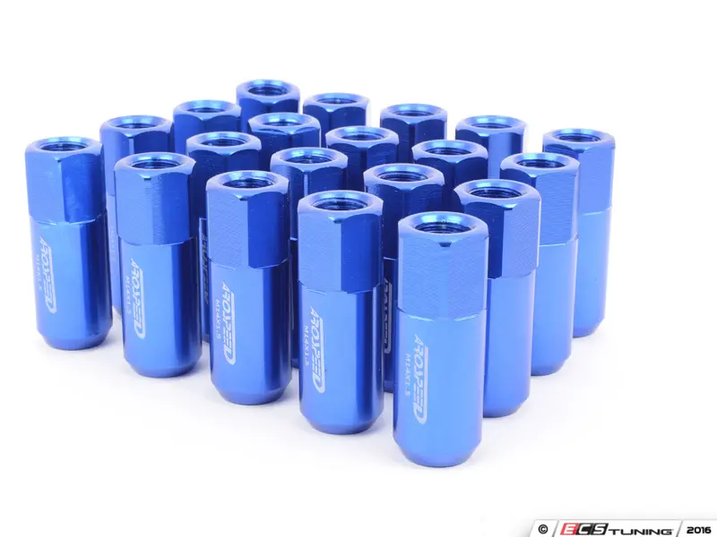 anodized lug nuts