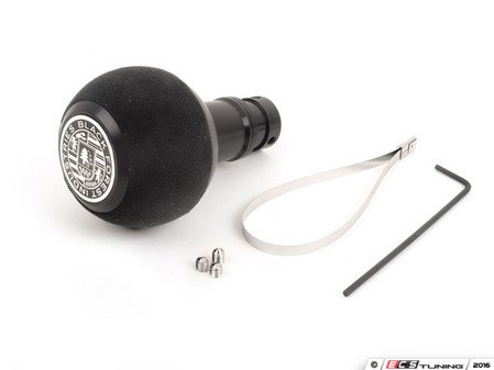 ES#3022041 - GS2SU - BFI Heavy Weight Shift Knob - Black Alcantara / Black Anodized - Weighing in at approximately 215 grams the added inertial mass makes shifting effort substantially less while speeding up the process at the same time. - Black Forest Industries - Audi Volkswagen
