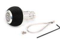 ES#3022043 - GS2U - BFI Heavy Weight Shift Knob - Black Alcantara - Weighing in at approximately 215 grams the added inertial mass makes shifting effort substantially less while speeding up the process at the same time. - Black Forest Industries - Audi Volkswagen