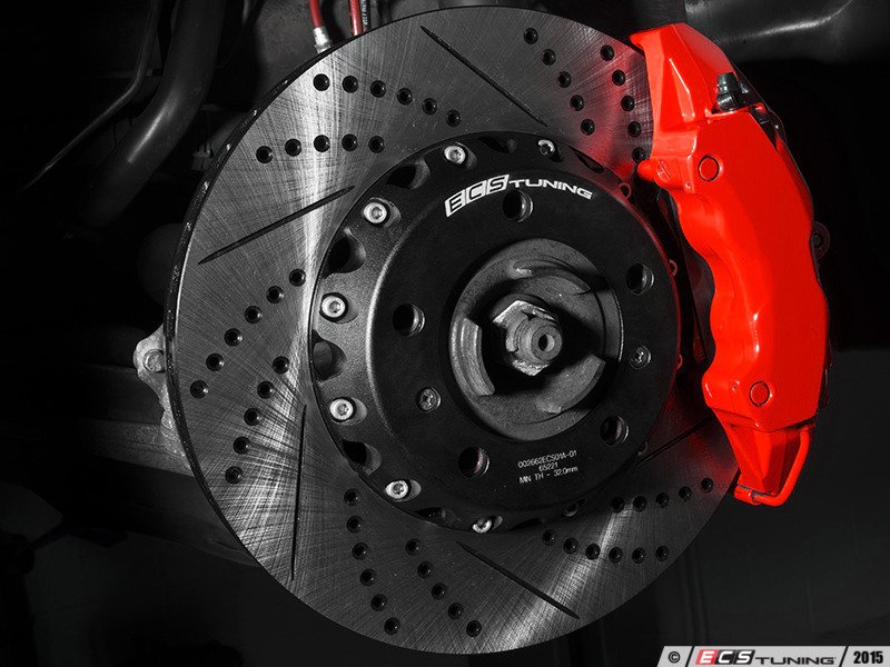 ECS News - ECS Tuning 2pc Brake Rotors | Porsche 996 Turbo