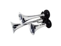 ES#3021268 - AH301 - metal Air trumpet Horn kit - easily installs to amplify the sound of your car horn! - Spec-D Tuning - Audi BMW Volkswagen Mercedes Benz MINI Porsche