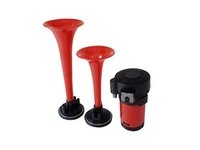 ES#3021269 - AH602 - Plastic Air Trumpet Horn Kit - easily installs to amplify the sound of your car horn! - Spec-D Tuning - Audi BMW Volkswagen Mercedes Benz MINI Porsche
